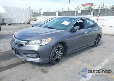 2017 Honda Accord Sport from USA, damaged, VIN 1HGCR2F50HA307757